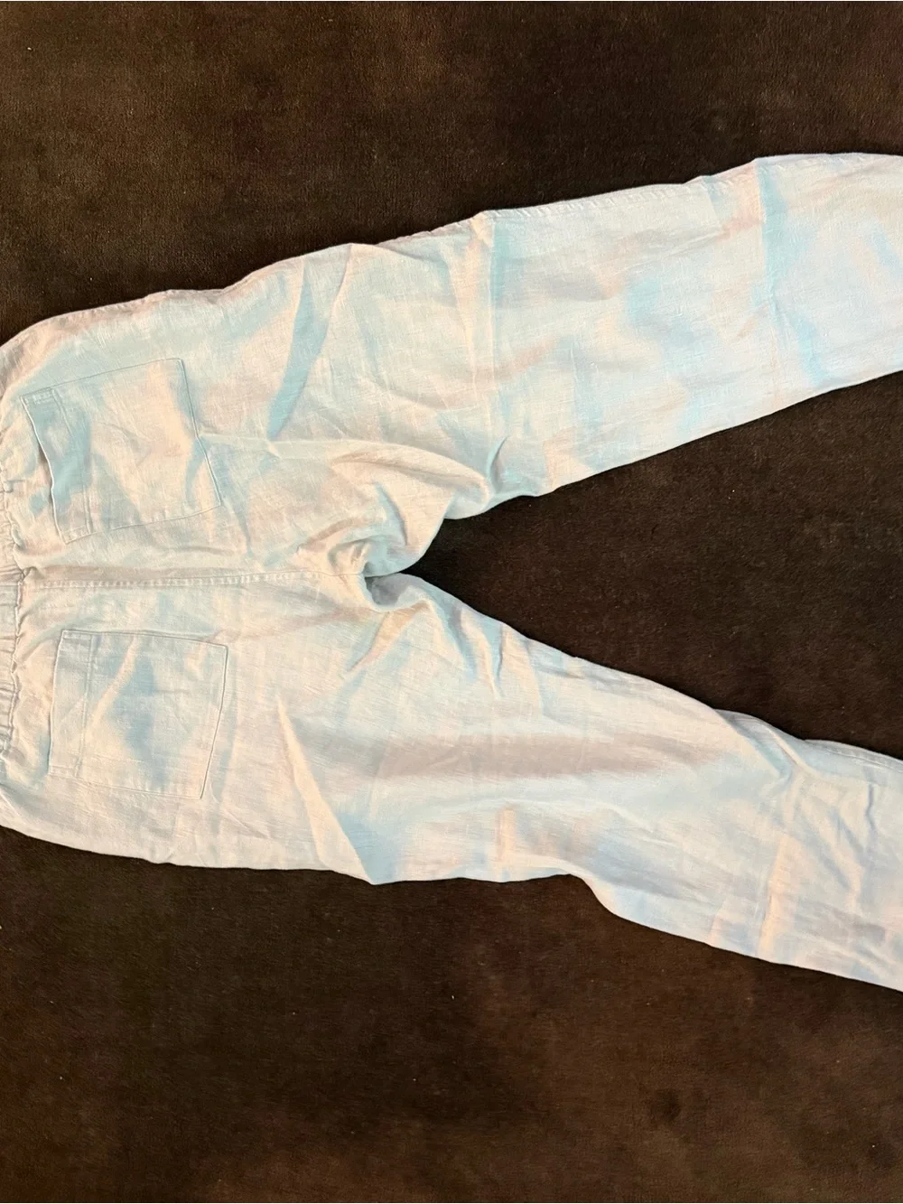 Alex Crane Cream Linen Pants